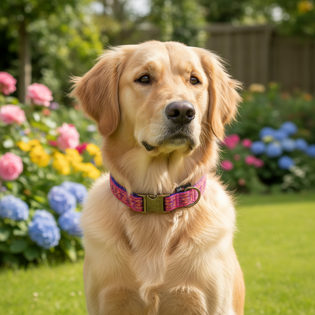 Jack and Vanilla halsband voor honden, 65 cm