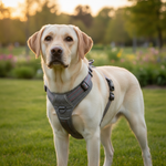 Jack and Vanilla tuigje voor honden, grijs, 59 cm