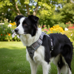 Jack and Vanilla tuigje voor honden, grijs, 59 cm