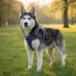 Jack and Vanilla tuigje voor honden, blauw, 38 cm