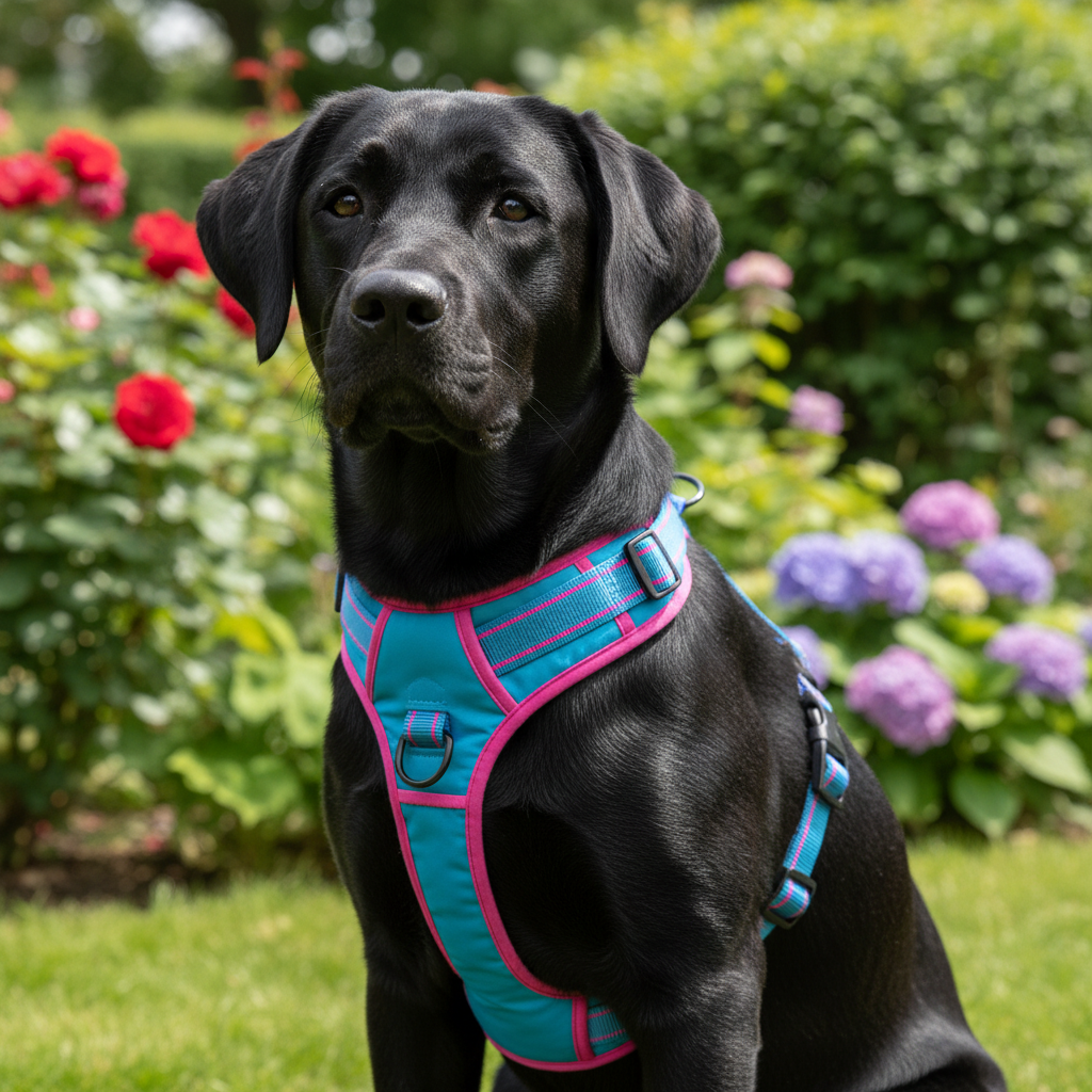Jack and Vanilla tuigje voor honden, blauw, 66 cm