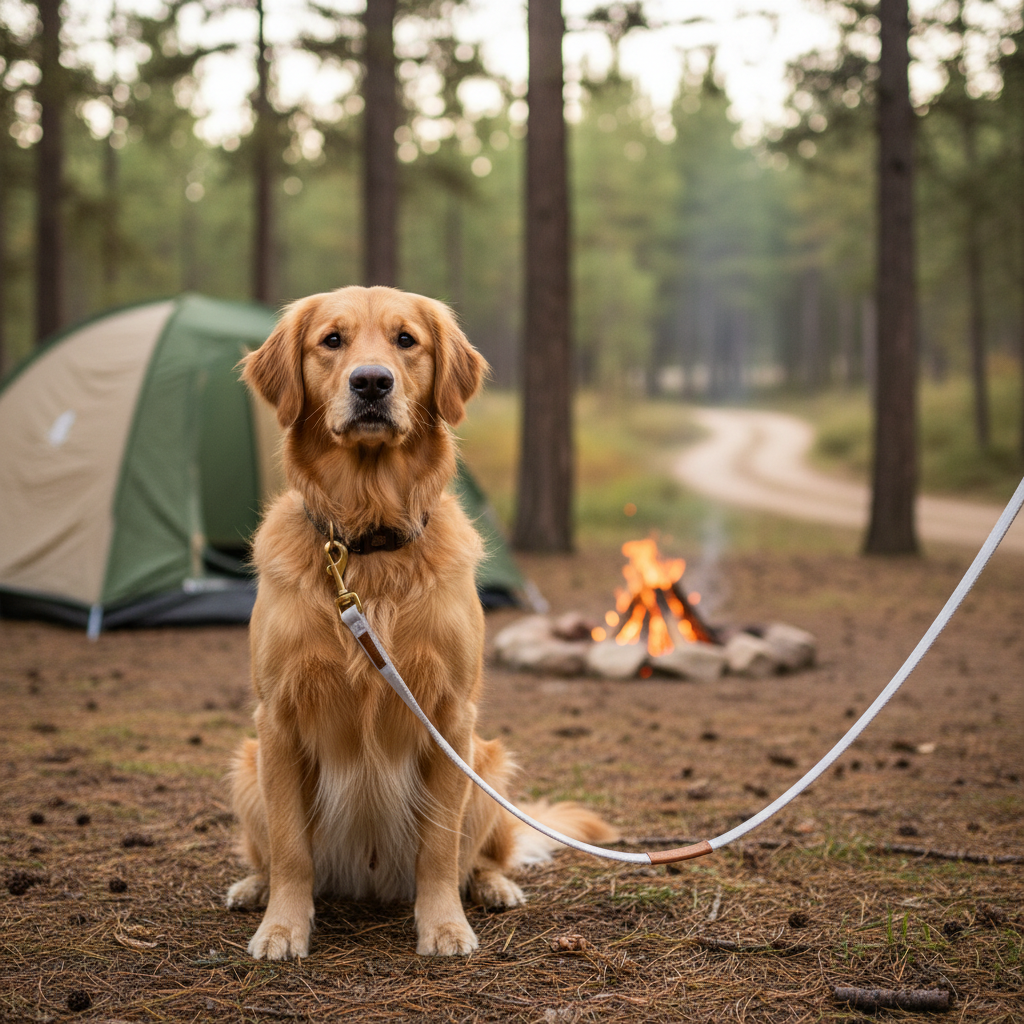 Jack and Vanilla hondenlijn voor honden, 120 cm
