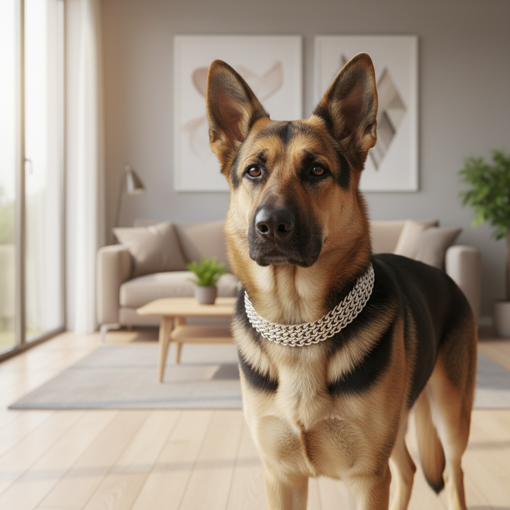 Jack and Vanilla halsband voor honden, 60 cm