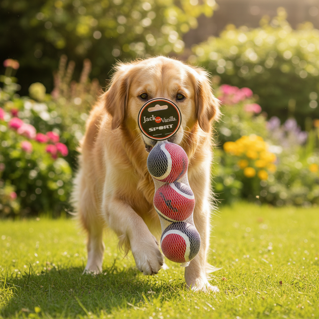Jack and Vanilla product voor honden, zwart, 6,3 cm
