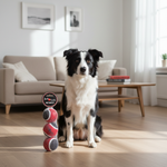 Jack and Vanilla product voor honden, zwart, 6,3 cm