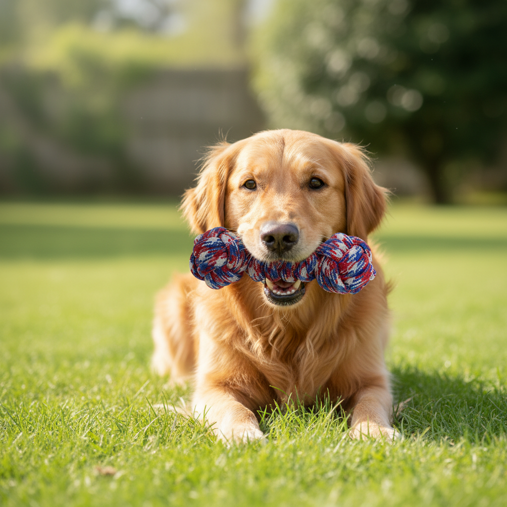 Jack and Vanilla speeltje voor honden, 21 cm