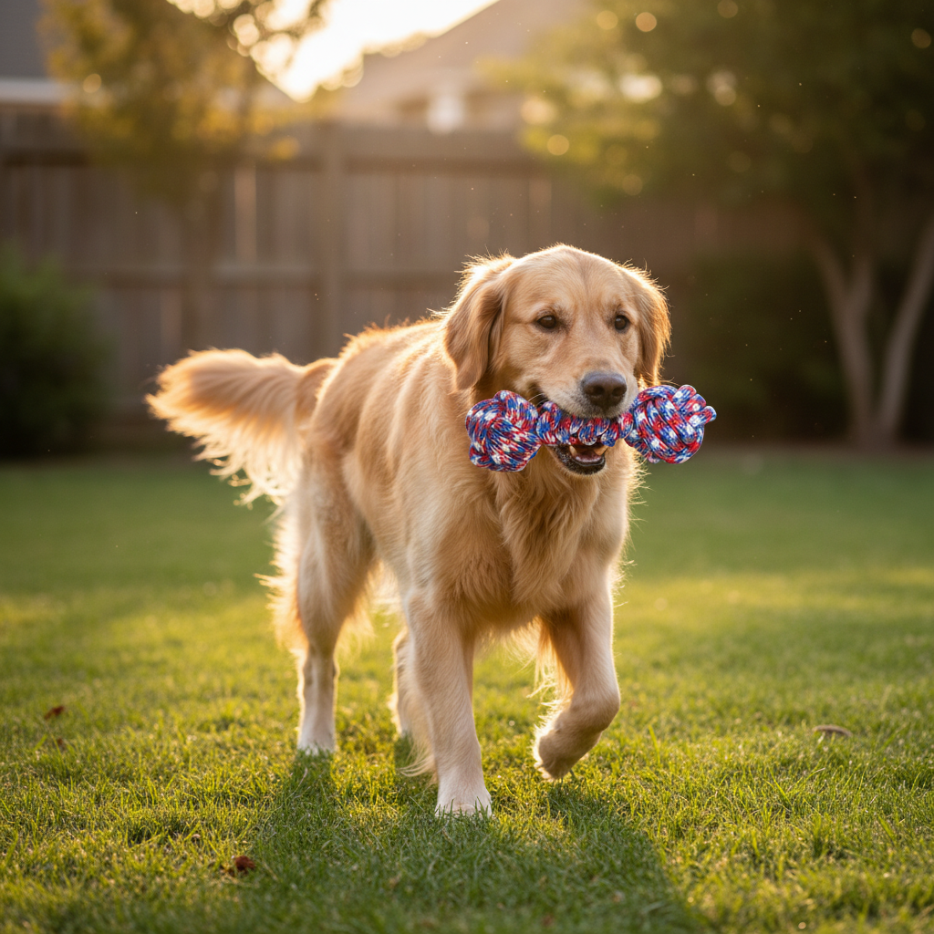 Jack and Vanilla speeltje voor honden, 33 cm