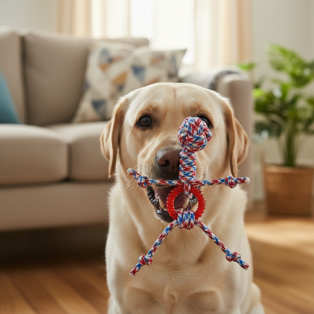 Jack and Vanilla speeltje voor honden, 35 cm