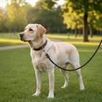 Jack and Vanilla hondenlijn voor honden, bruin, 135 cm