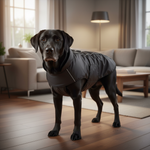 Jack and Vanilla jas voor honden, zwart, 60 cm
