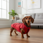 Jack and Vanilla jas voor honden, rood, 30 cm