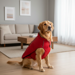 Jack and Vanilla jas voor honden, rood, 45 cm