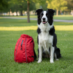 Jack and Vanilla jas voor honden, rood, 50 cm