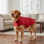 Jack and Vanilla jas voor honden, rood, 55 cm
