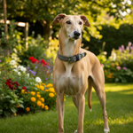 Jack and Vanilla halsband voor honden, zwart, 45 cm