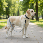 Jack and Vanilla hondenlijn voor honden, zwart, 120 cm