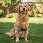 Jack and Vanilla halsband voor honden, bruin, 35 cm