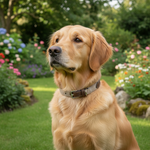 Jack and Vanilla halsband voor honden, bruin, 45 cm