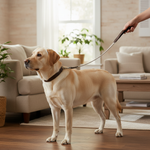 Jack and Vanilla hondenlijn voor honden, bruin, 120 cm