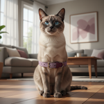 Jack and Vanilla halsband voor honden, paars, 35 cm