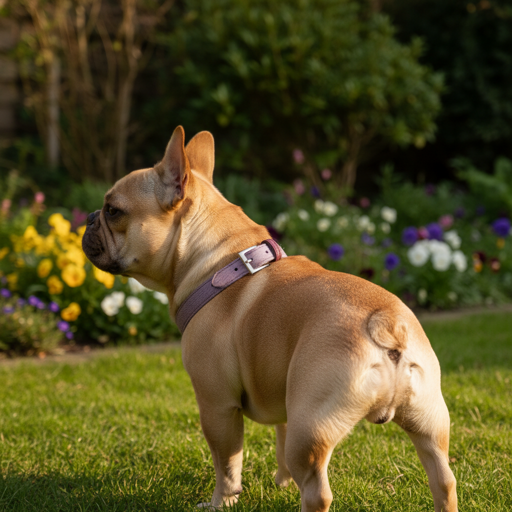 Jack and Vanilla halsband voor honden, paars, 45 cm