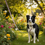 Jack and Vanilla hondenlijn voor honden, paars, 120 cm