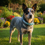 Jack and Vanilla halsband voor honden, blauw, 40 cm