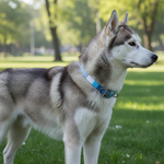 Jack and Vanilla halsband voor honden, blauw, 50 cm