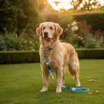 Jack and Vanilla hondenlijn voor honden, blauw, 110 cm