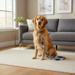Jack and Vanilla hondenlijn voor honden, blauw, 110 cm