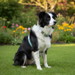 Jack and Vanilla halsband voor honden, groen, 50 cm