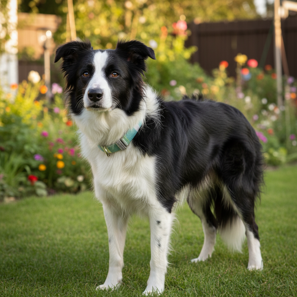Jack and Vanilla halsband voor honden, groen, 55 cm