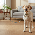 Jack and Vanilla hondenlijn voor honden, groen, 110 cm