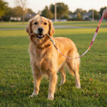 Jack and Vanilla hondenlijn voor honden, roze, 110 cm