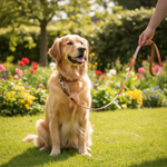 Jack and Vanilla hondenlijn voor honden, roze, 110 cm