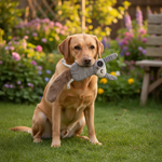 Jack and Vanilla speeltje voor honden, bruin, 35 cm