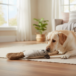 Jack and Vanilla speeltje voor honden, bruin, 33 cm