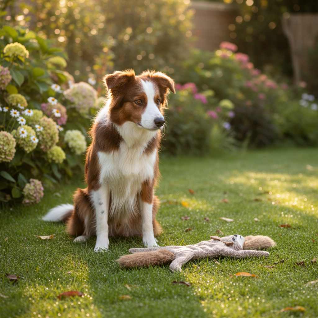 Jack and Vanilla speeltje voor honden, bruin, 38 cm