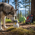 Jack and Vanilla speeltje voor honden, grijs, 22 cm