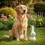 Jack and Vanilla speeltje voor honden, wit, 32 cm