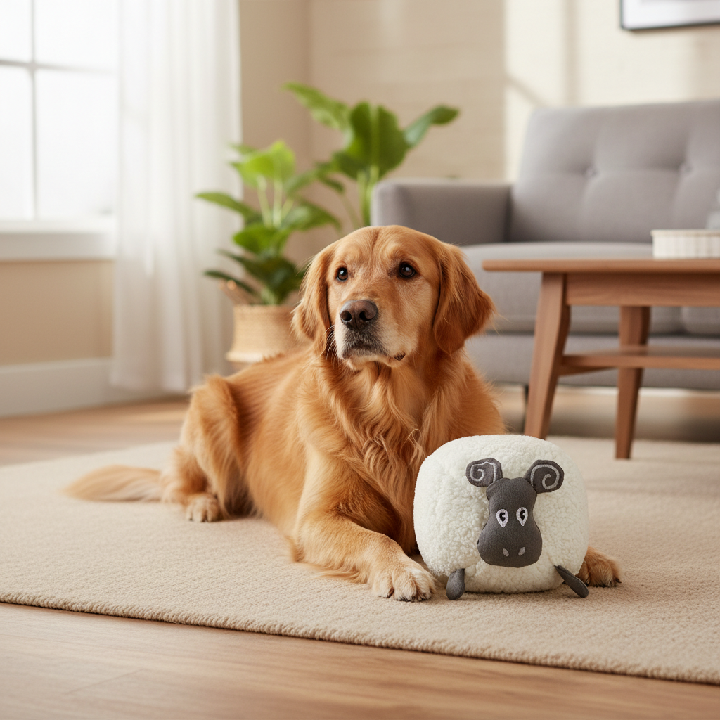 Jack and Vanilla speeltje voor honden, wit, 16,5 cm