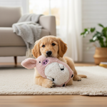 Jack and Vanilla speeltje voor honden, roze, 19 cm