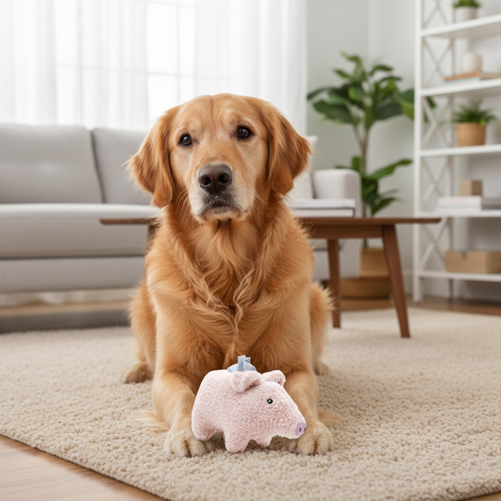 Jack and Vanilla speeltje voor honden, roze, 22,5 cm