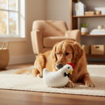 Jack and Vanilla speeltje voor honden, wit, 24 cm