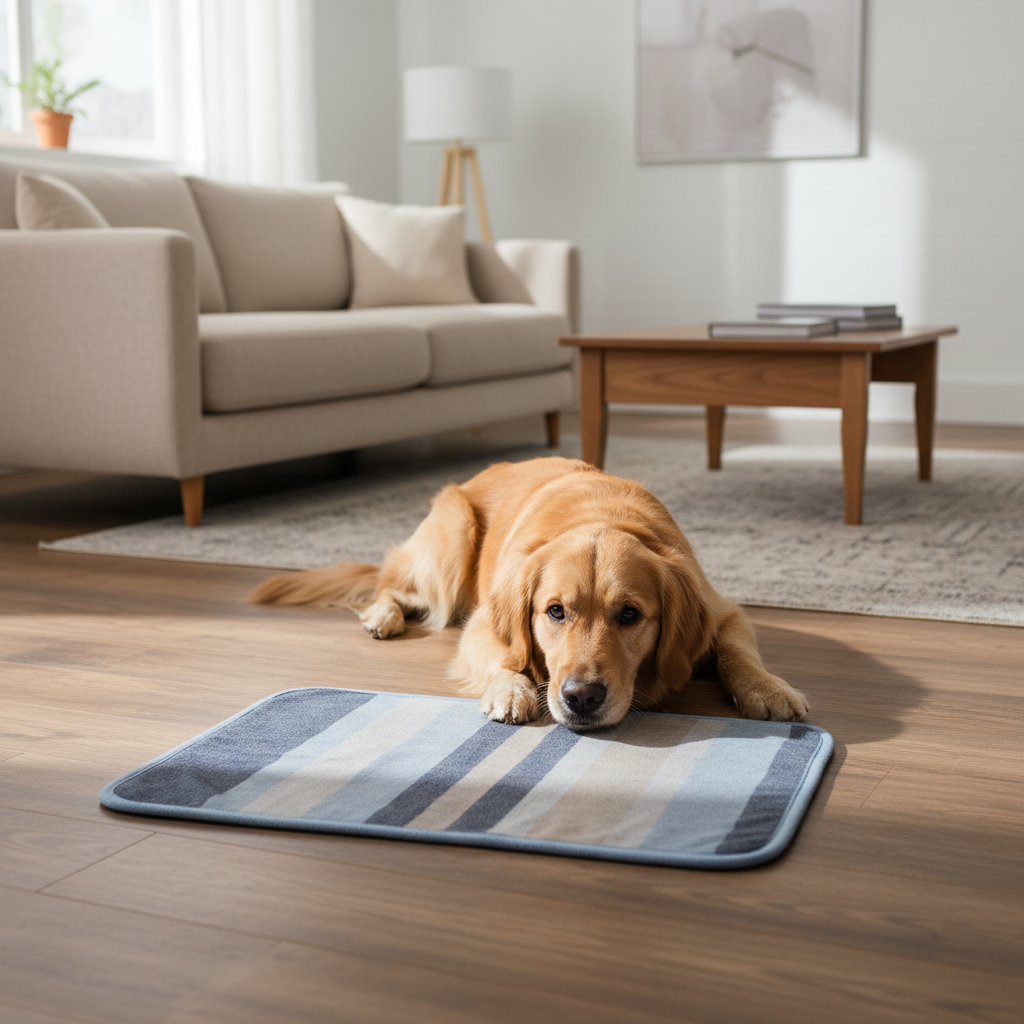 Jack and Vanilla deken voor honden en katten, blauw, 75 cm