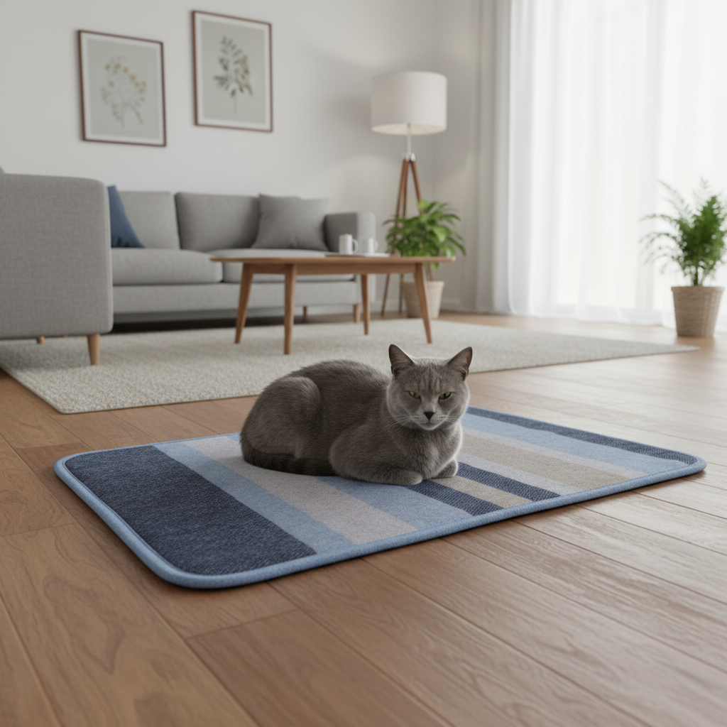Jack and Vanilla deken voor honden en katten, blauw, 90 cm