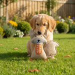 Jack and Vanilla speeltje voor honden, bruin, 22 cm