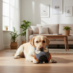 Jack and Vanilla speeltje voor honden, donkergrijs, 17 cm
