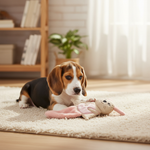 Jack and Vanilla speeltje voor honden, beige, 40 cm