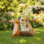 Jack and Vanilla speeltje voor honden, oranje, 30 cm
